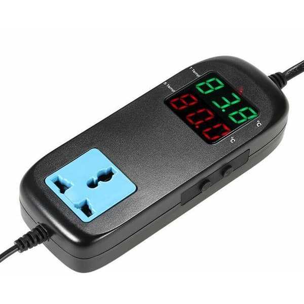 MH-2000 Smart elektronisk termostat med digitalt display og ledningstemperaturvisning