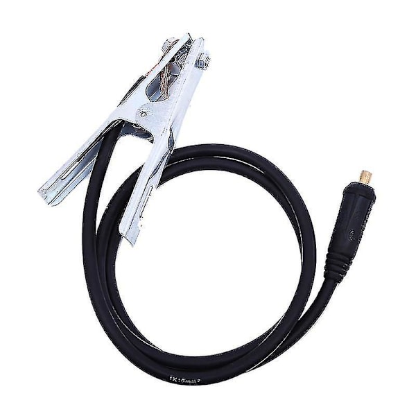 300A Jordkabelklämma för MIG TIG Svetsare 1,5m/ Kabel 10-25 Pluggsvets Hållare