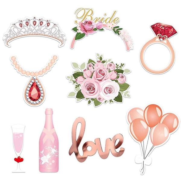 Bröllopsfotografering rekvisita bröllop leveranser bröllop rustik brud att vara fest dekor weeding dekor för bröllop ungkarl fest dekor