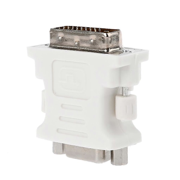 DVI till VGA Adapterkabel Hane till Hona DVI 15 Pin till VGA Konverter Adapter för HDTV Monitor Dator PC Laptop Adapter