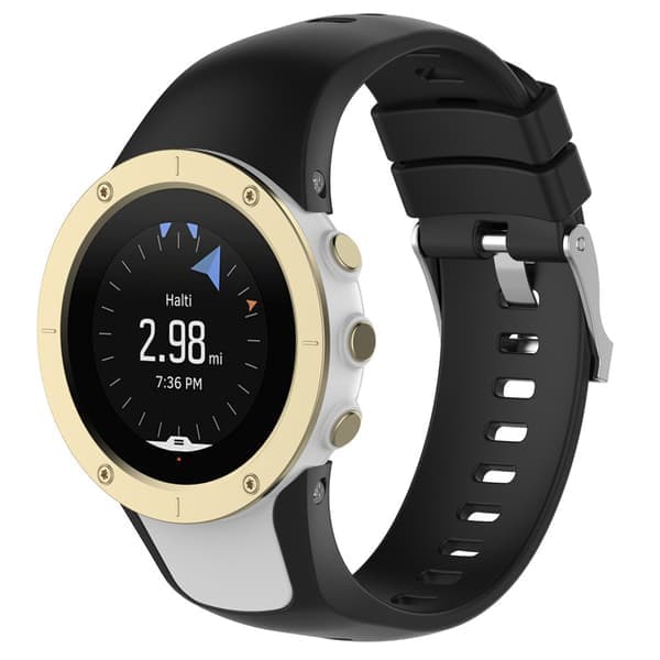 Suunto Spartan Trainer Wrist HR urrem silikone Sort Sort Black