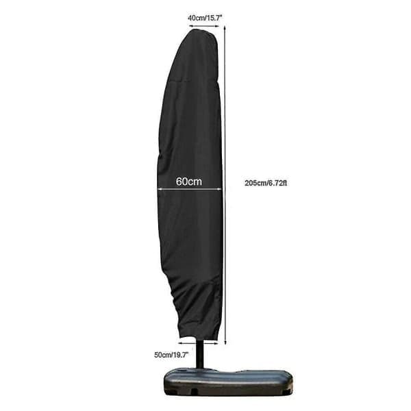 Vedenpitävä ulkosateenvarjon suojus 205 cm