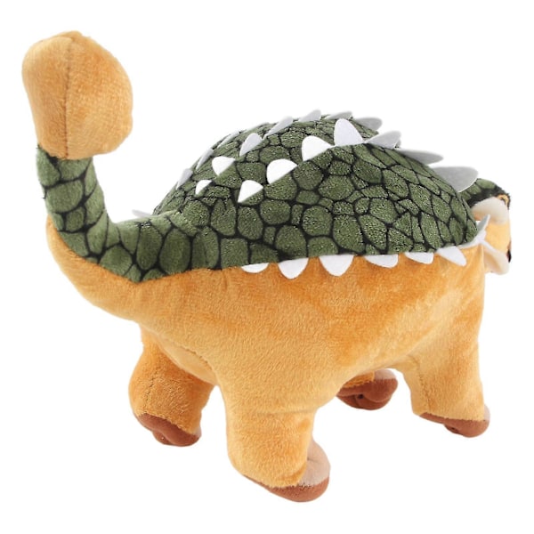 Simulert dinosaurdukke Tyrannosaurus rex plysjleketøy triceratops filledukke dinosaurpark gave Ankylosaurus
