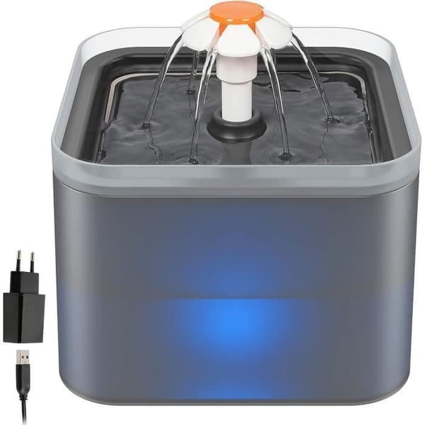 Kjæledyrfontene - 2L - 3 moduser - Stillegående - Smart LED