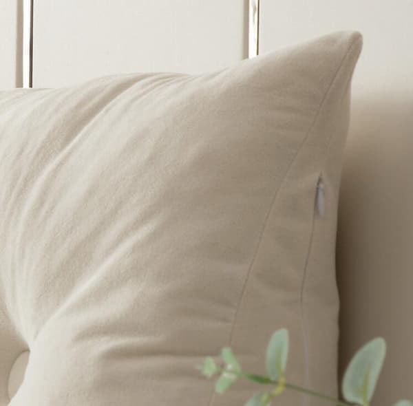 Kileformet pude til sengegavl, hovedpositionstøtte, lang pude Light Grey 150*40*12cm