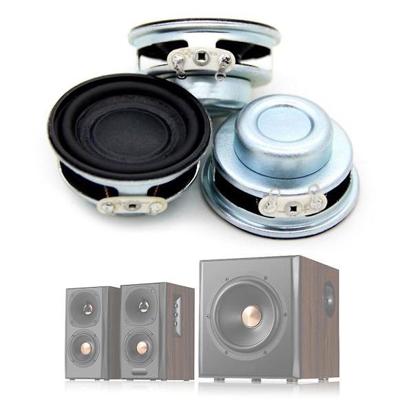 1,4 tommers bærbar full-range lydhøyttaler 36 mm 4 ohm 3w Hifi lydforsterker