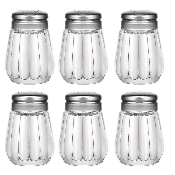 Mini Salt- och pepparströare, 15 ml / 1/2 Oz Glas Kub Kropp Restaurang Salt- och pepparströare shape2