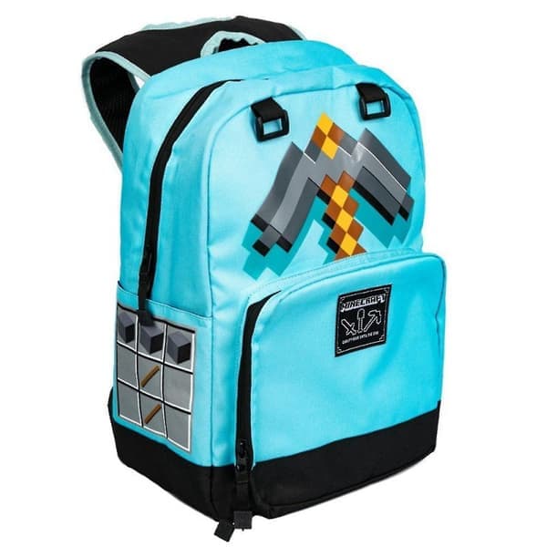 Perfekt Minecraft Skoletaske Folkeskole Børne Rygsæk Stil 4 - Perfekt stil 4 stil 4
