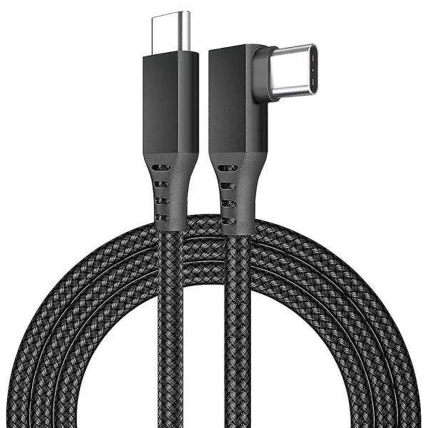 Länkkabel för Oculus Quest 2, snabbladdning & PC-dataöverföring USB C 3.2 Gen1 5gbps Pd-överföringsladdningskabel Vr Headset Link-kabel Black 6M