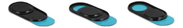 Webcam Cover til bærbar computer, tablet og smartphone 3-pak