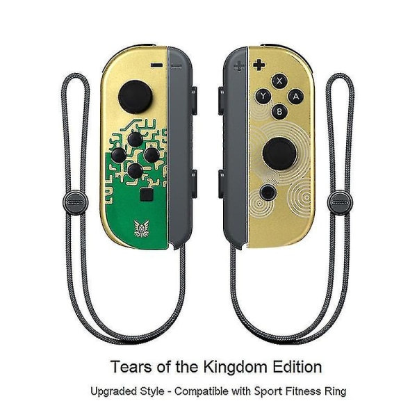 Joypad For Nintendo Switch Trådløs Gamepad Joy Wireless Bluetooth Switch Gamepad Motion Control - Tears of kingdom green