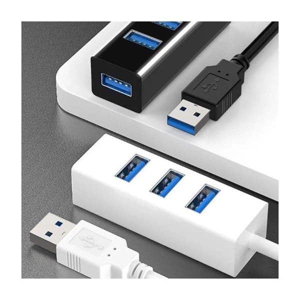 Multi-USB hub, splitter, strømforsyning