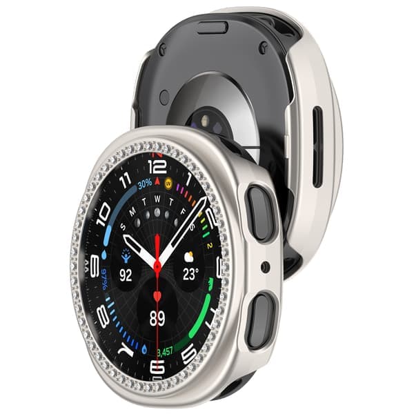Stilig gullfarget deksel til Samsung Galaxy Watch 8 44mm