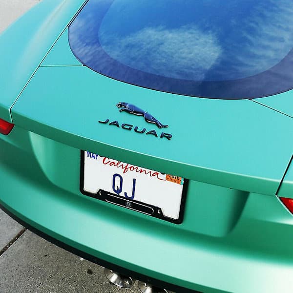 Oem Jaguar Gloss Sort Bagklap Emblem Badge Navneplade T2r27585