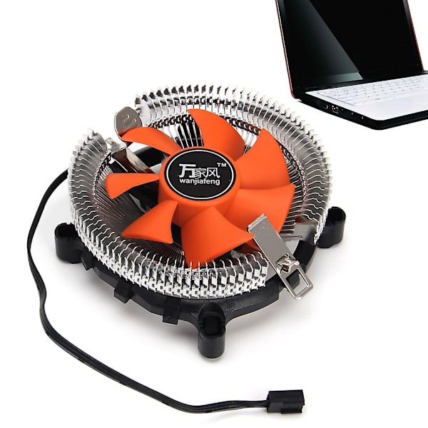 2200rpm CPU Tyst Fläktkylare Kylfläns För Intel Lga775/1155 För Amd Am2/