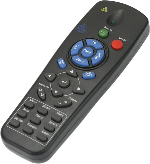 Fjernkontroll for Vivitek D950HD D6510 D6010 D833MX D835 projektor