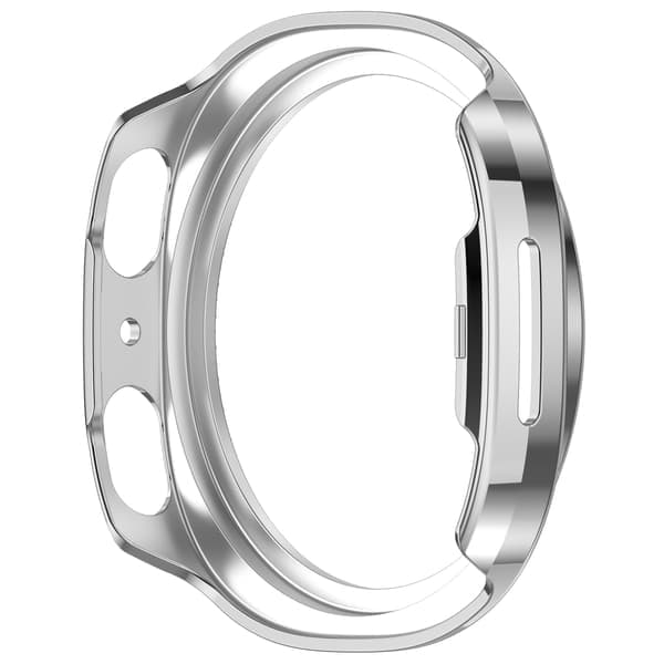Stilfuldt etui til Samsung Galaxy Watch8 40mm Sølv Sølv Silver