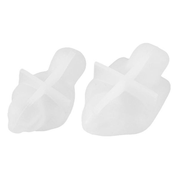 2 st DIY Kristalldroppform Plastform Simuleringsfågelform Bedårande Fågelform