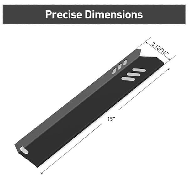 5 st Grill Värmeplåtar 38 cm Porslin BBQ Värmeplåt