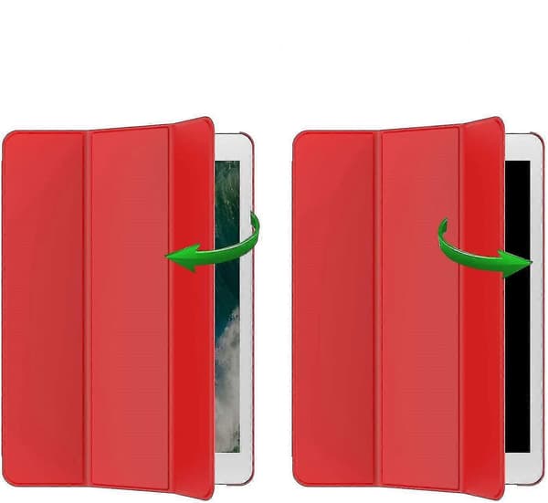 Beskyttende etui til iPad Pro 12.9 tommer med penholder RED