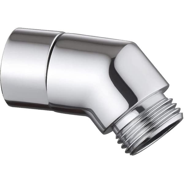 Dusjhodeadapter (135 grader, krom)