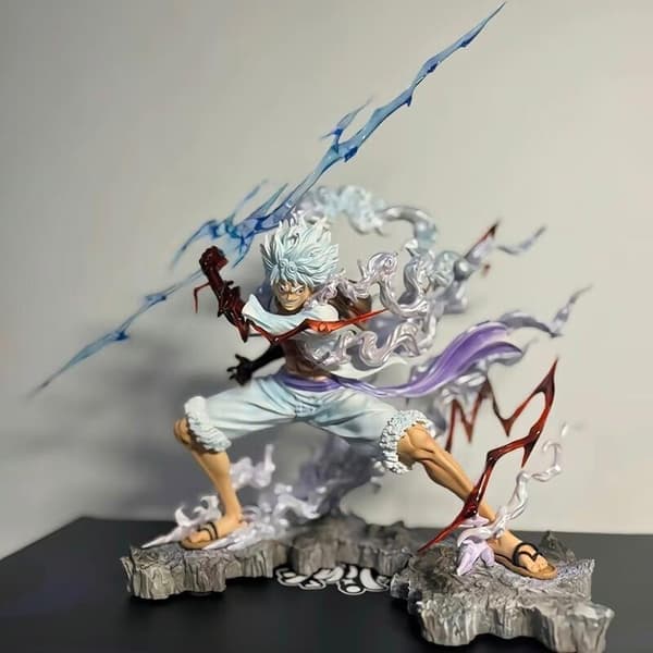 One Piece Gear 5 Nika Luffy Wink Lightning Grip Figur Anime Model Gave Nika