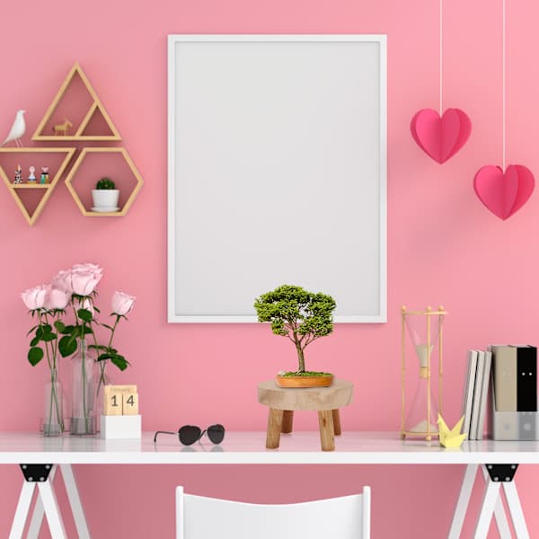 Inomhus växtställ Trä Mini Blomkruka Ställ Träpall Trä Blomkrukhållare
