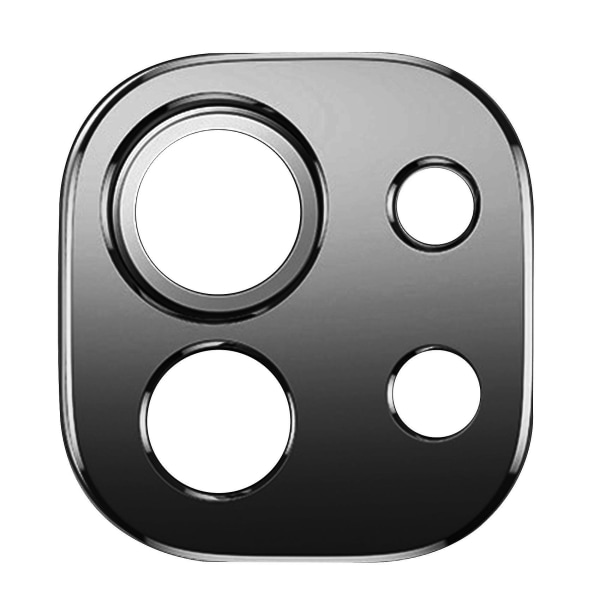 Skärmskydd för kameralins med svart baksida för Xiaomi 11 Ringfilm i aluminiumlegering för Xiaomi Mi 11 Len