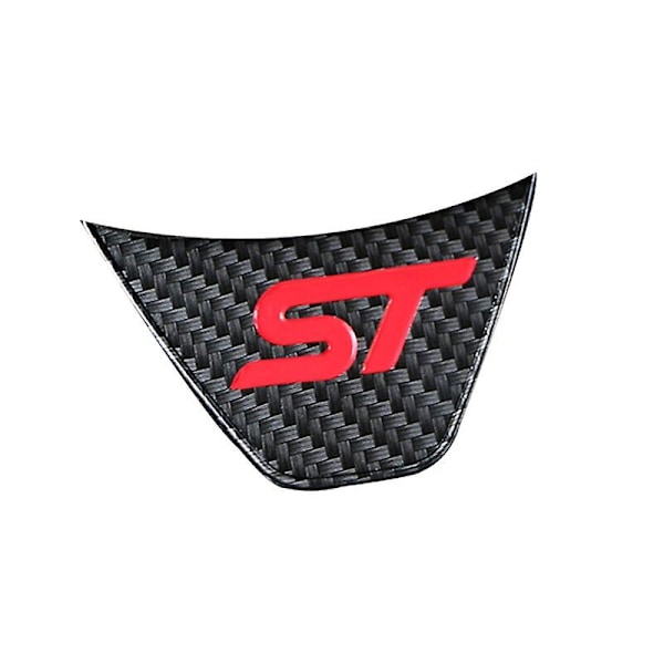 Carmilla Car Steering Wheel St Logo Cover Sticker For Ford New Fiesta Ecosport 2009 2010 2011 2012 2013 2014 2015 Accessories