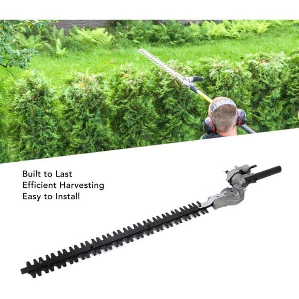Häcksaxhuvud med 9 splines för stångröjsågar – Trädgårdsredskapsdel – 28,9 mm diameter