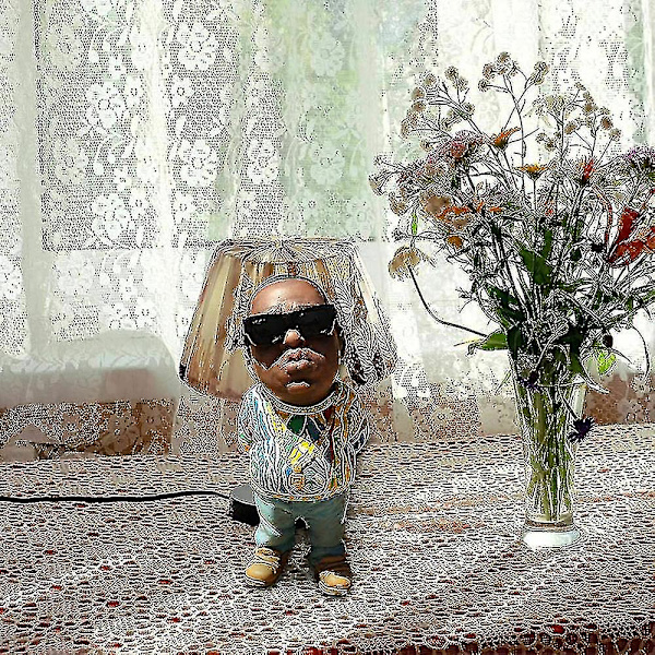 Handgjord Legend Minnesmärke Staty Skulpturer Modell Harts Prydnader Skrivbord Heminredning Present Biggie