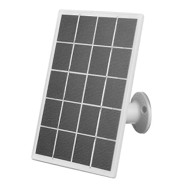 Solpanel för Arlo Pro 4/Ultra 2/Pro 3/Ultra/Pro 5S Säkerhetskamera Solcellsladdare - Vit Multicolor White