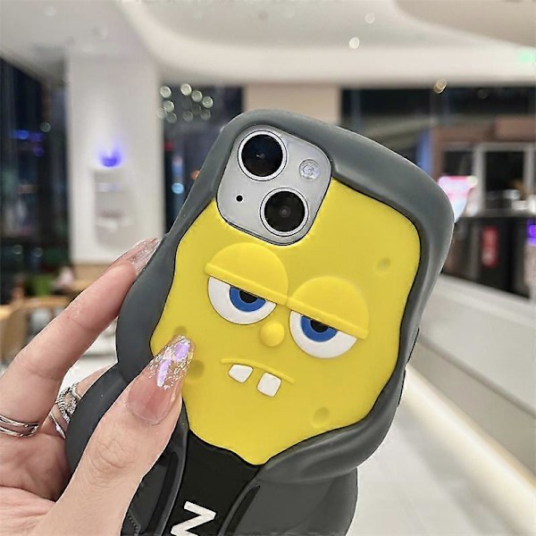 Apple Dukken Passer Til Iphone 15/14promax Telefon Cover Xs/Xr Tegneserie Svampebob Kage Stjerne Patrick Star iPhoneXR