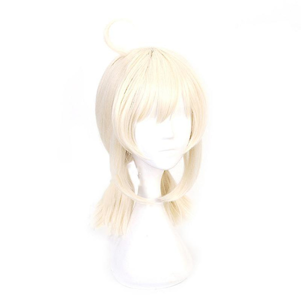 Genshin Impact Klee Cosplay Peruker Hästsvansar Beige Högtemperaturbeständig Syntetiskt Hår
