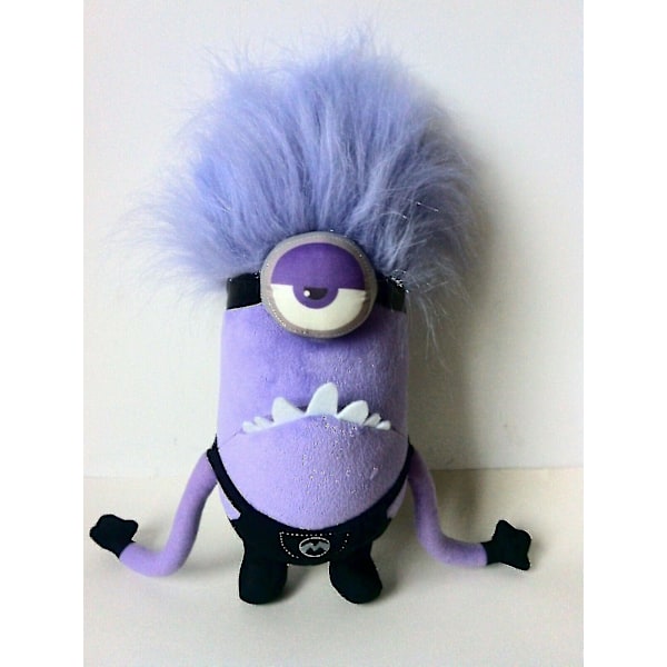 Minions Collection Despicable Me Lila Plyschleksak Doll One-eyes