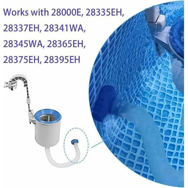 Puhdistussarjan sovitin – Intex 25016 Skimmer-letku sovittimella – 11238