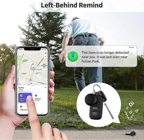 2025 Premium 4-pak Apple AirTag tracker, problemfri integration med Find My-netværket
