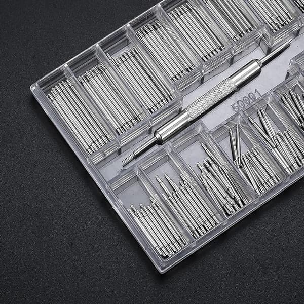 Fjederstifter til ure 8-25 mm 144-pak 144-Piece