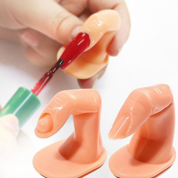 Öva fingrar träning, nagel manikyr träning fingrar nagel övning fingrar modell, för akryl gel nagelkonst DIY display dekoration
