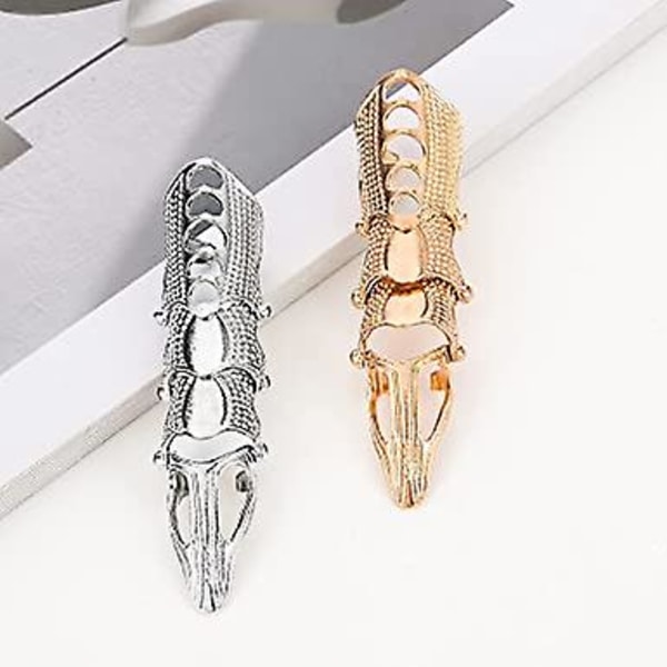 1 X Cosplay Dangan Ronpa Super 2 Gothic Celestia Punk Finger Bone Ring