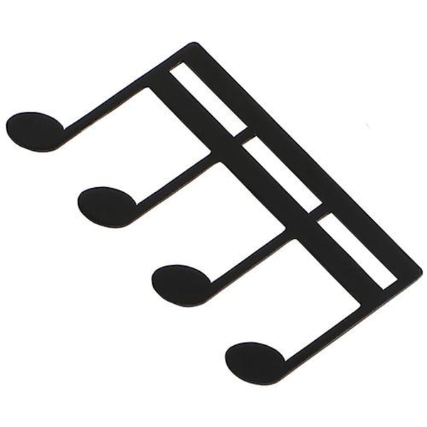 Musiknodemappe (sort), Dagbog Musikbogsmappe, Klavertryksmappe, Musikpartiturmappe