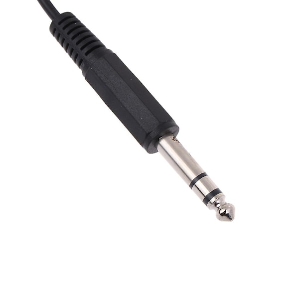 Aux-kabel 1,8 m 1/4\" till 1/8\" anslutningskabel för effektförstärkare equalizer-