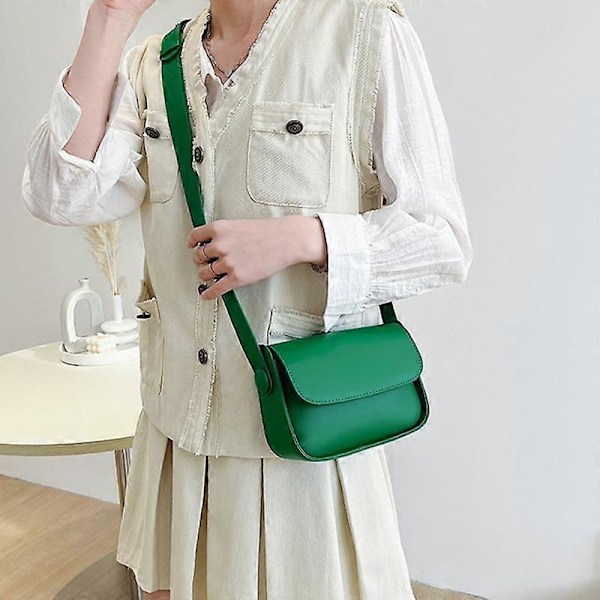 2022 Retro Casual Dam Tote Axelväska Mode Textur Mångsidig Crossbody Väskor PU Läder Spänne Handväskor Lyx Designer Brown 18.5x14.5x6.5cm
