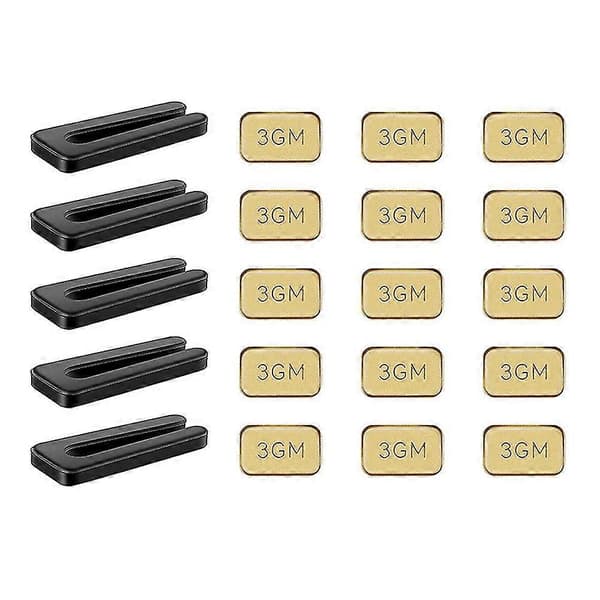 5 sæt loftventilator afbalanceringssæt Loftventilator vægtbalance sæt Blad afbalanceringssæt Ventilator afbalanceringsclips
