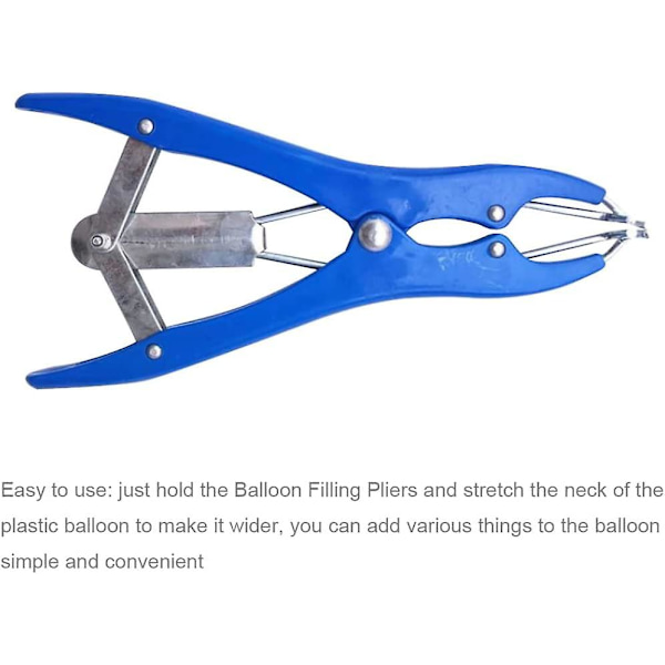 Ballonudvidelses Tang Rustfrit Stål Ballon Fyldning Diy Værktøjer Til Pailetter Kronblade Fjer Hardware Værktøjer Ekspansions Pincetblå)(1stk)