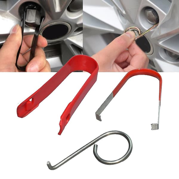 Mutterhetter Lug Avtrekker Bilhjul Nav Bolt Mutter Deksel Fjerning Lug Mutterhetter Fjerner C