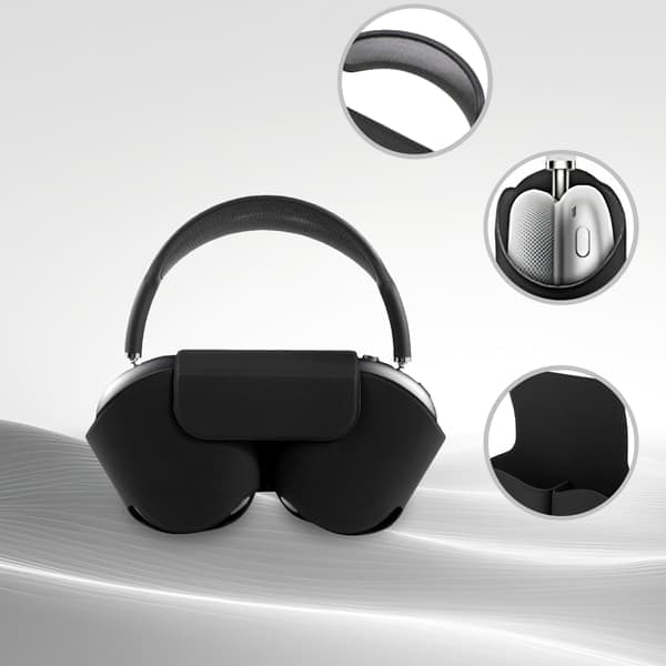 Beskyttende hovedtelefonetui Sort Airpods Max Sort