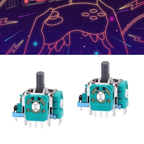 3D Analog Joystick Reparationssæt til Playstation 5 Controller Analog Stick Joystick Model Reparationsskruetrækker Sæt Tilbehør