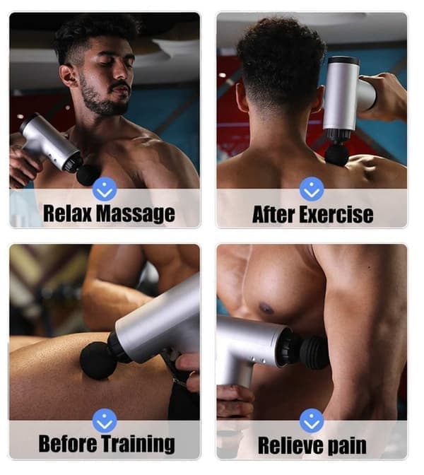 PRO massagepistol - effektiv massage af muskler og led