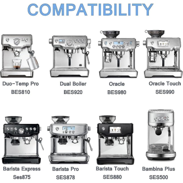 Kaffemaskinefilter kompatibelt med Sage Bes008 Ses875 Ses880 Udskiftning til Ses990/ 980/500/ 878/875/ 880/920/ 810 kaffemaskine vandfilter bil
